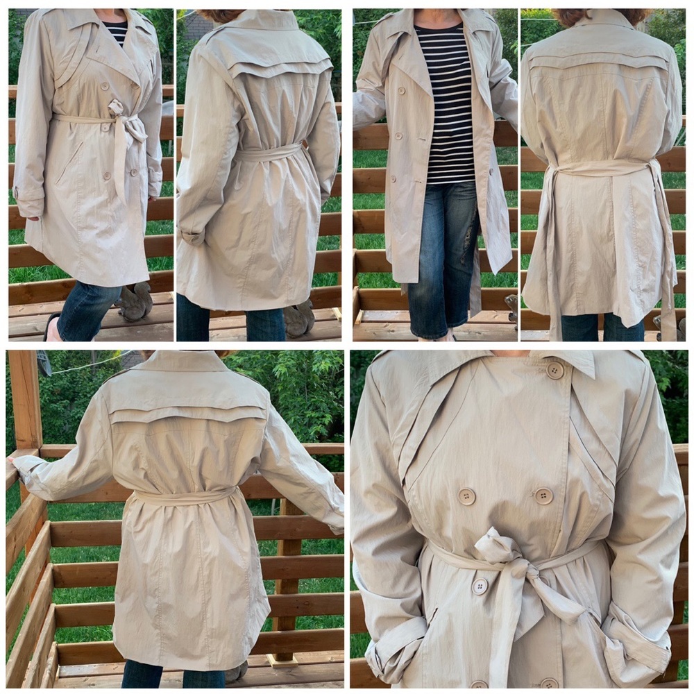 Tan lightweight spring/fall jacket